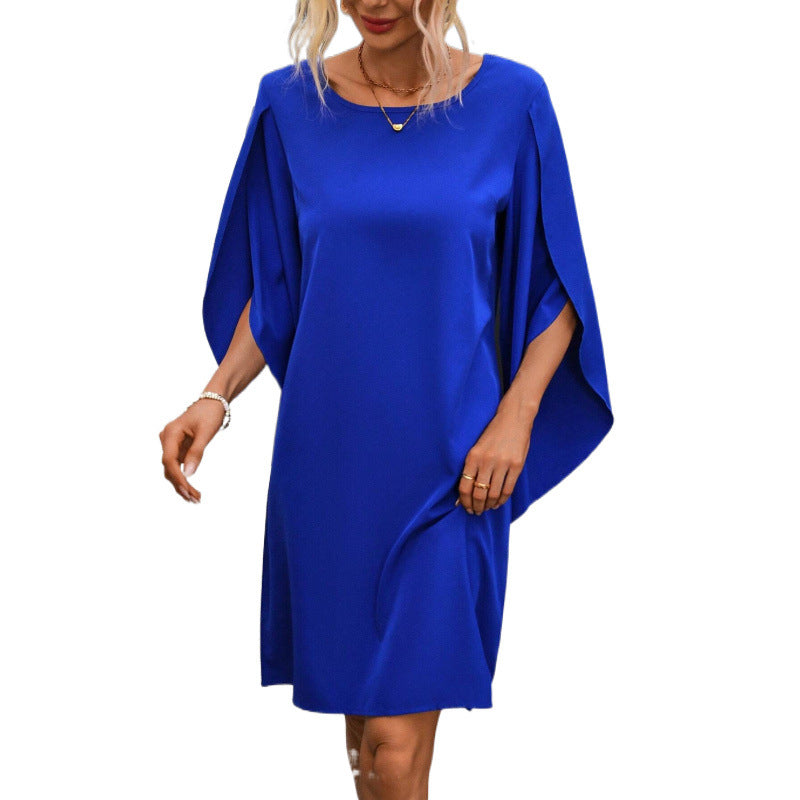 Robe cape femme avec des manches élégantes Chic und Stil