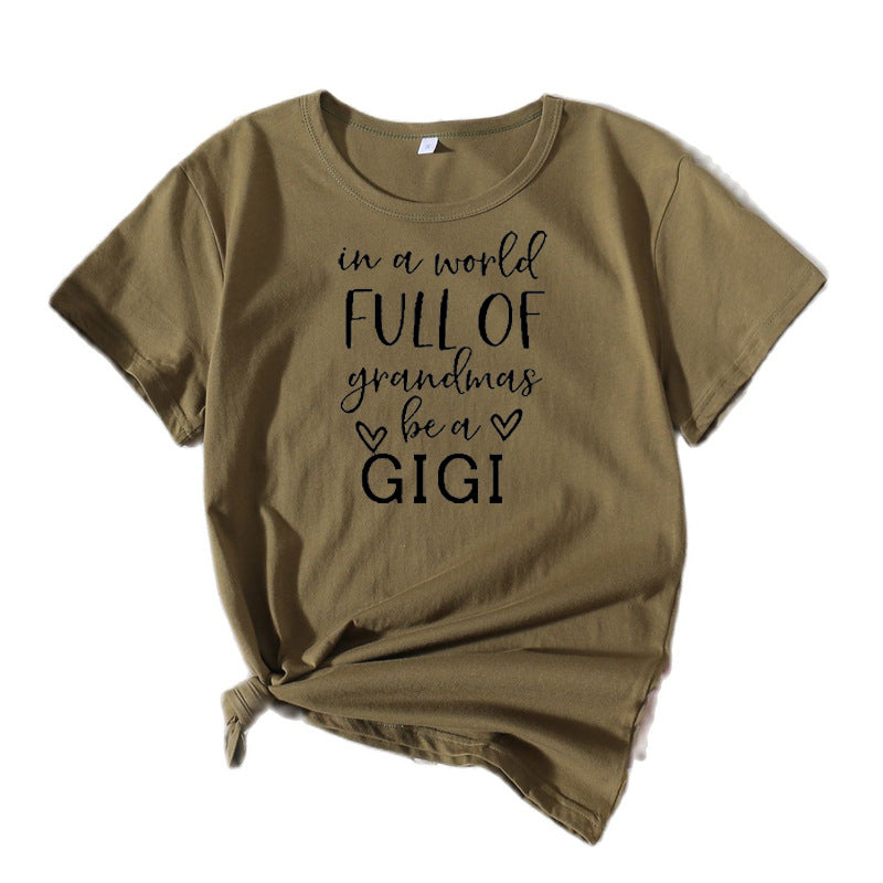 T-shirt à manches courtes inspirant pour femmes Chic und Stil