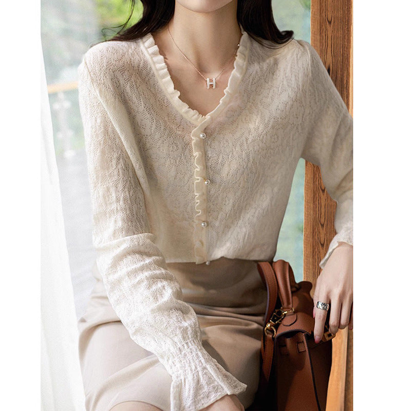 Jupe en laine A-line ajustée pour femmes Chic und Stil