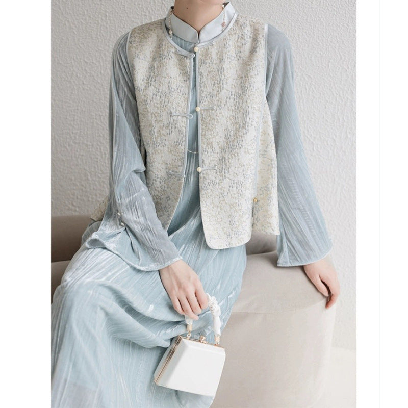 Gilet superposé élégant pour femmes Chic und Stil