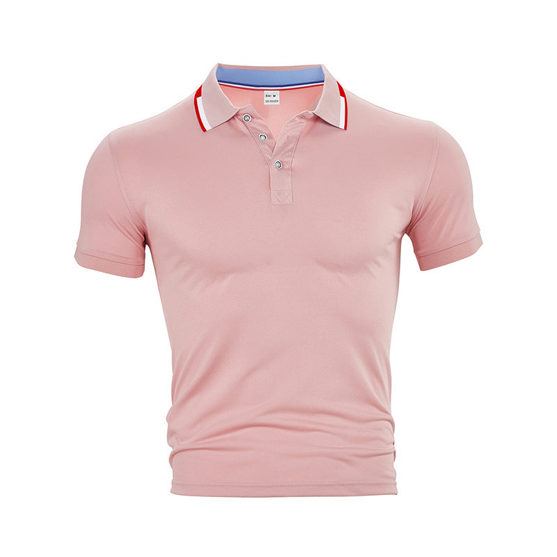 Polo shirt pour hommes avec col structuré et technologie respirante Chic und Stil