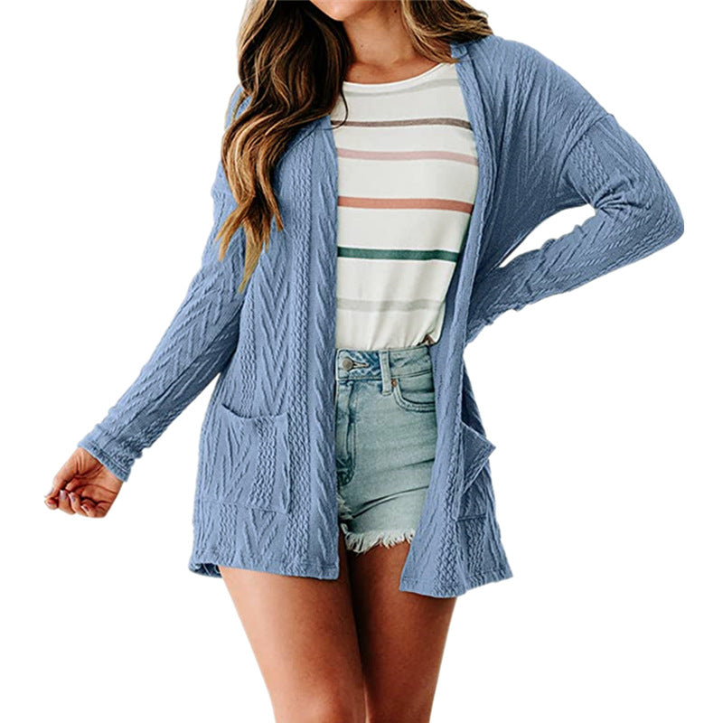 Dame cardigan au design décontracté Chic und Stil
