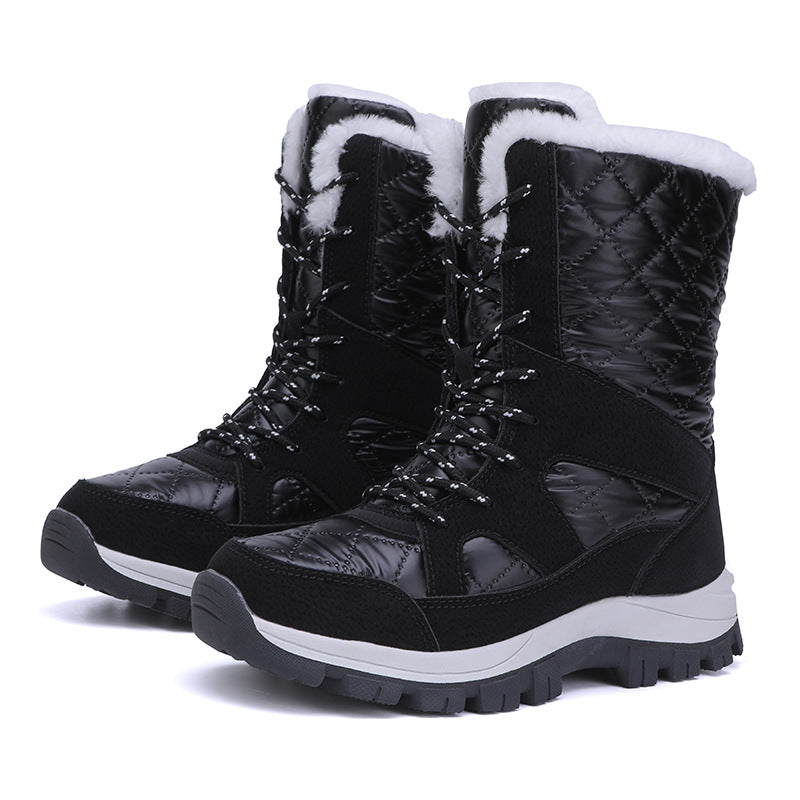 Bottes d'hiver pour femmes avec doublure isolante et semelle antidérapante Chic und Stil 1759510592