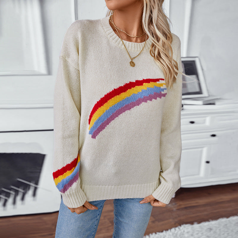 Pull femme à motifs Chic und Stil