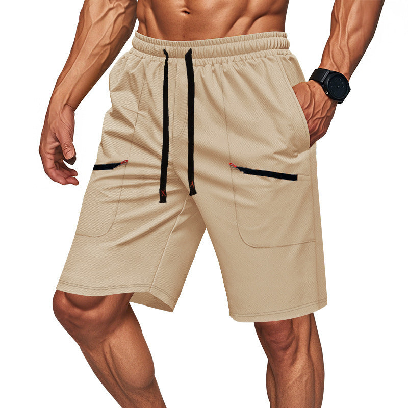 Pantalons de loisirs pour hommes avec poches multifonctionnelles et ceinture élastique Chic und Stil