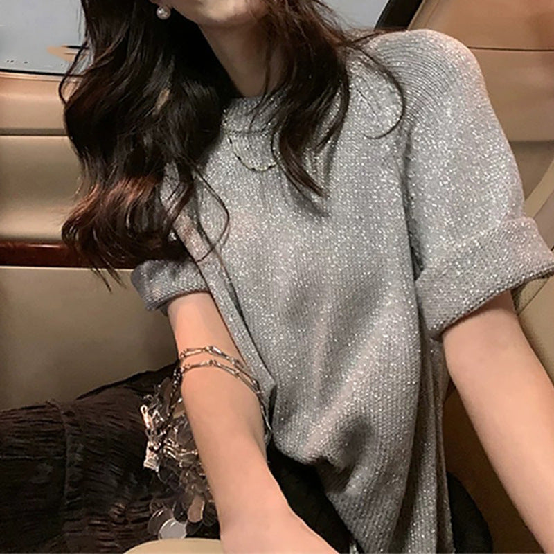 Pull en tricot texturé confortable pour femmes Chic und Stil