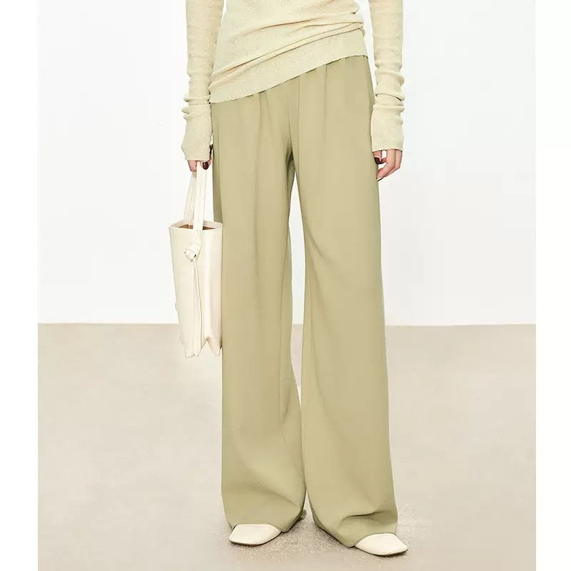 Pantalons larges à jambe large pour femmes Chic und Stil