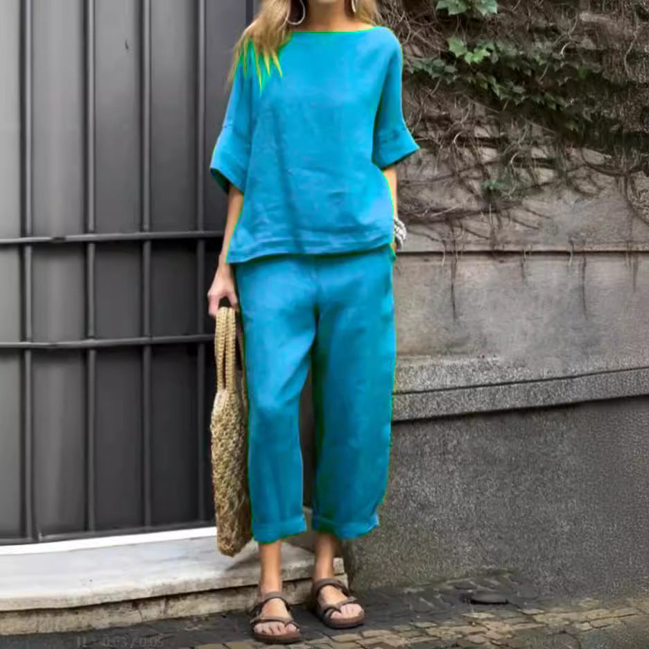 Ensemble décontracté pour femmes en tissu respirant Chic und Stil