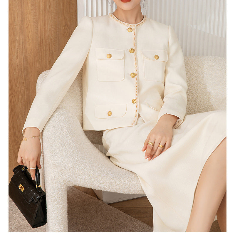 Veste ajustée pour femmes avec poches décoratives Chic und Stil