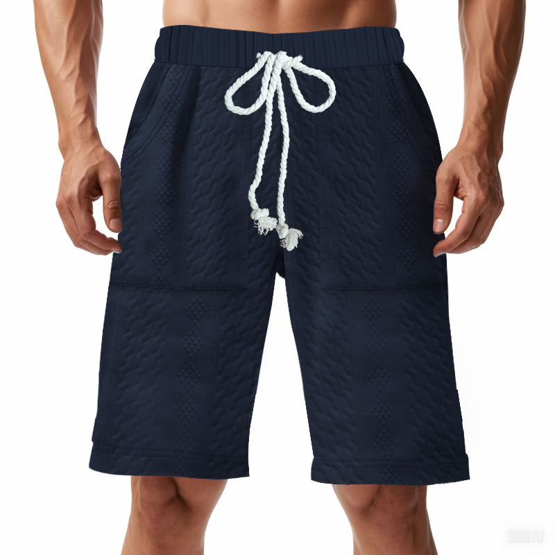 Shorts de bain sportifs pour hommes avec taille élastique et cordon de serrage Chic und Stil