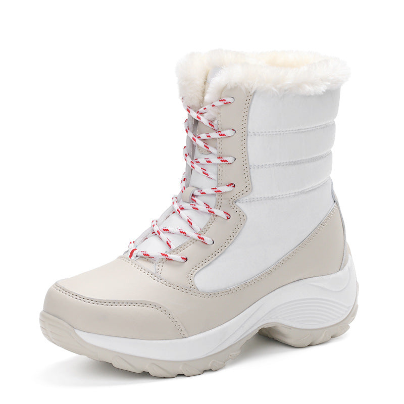 Bottes d'hiver chaudes pour femmes avec doublure en polaire et semelle antidérapante Chic und Stil