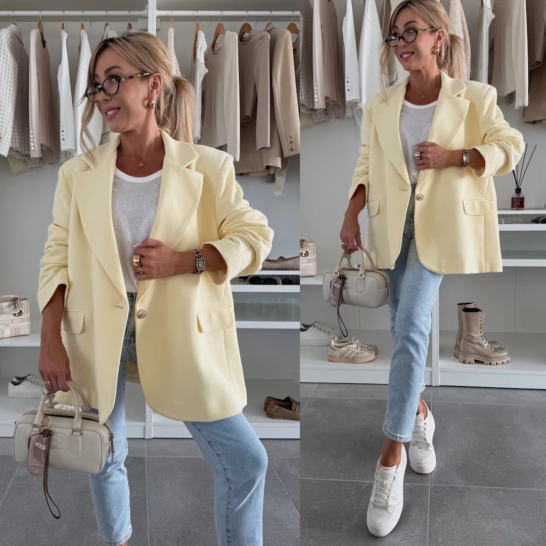 Blazer oversize pour femmes avec coupe extravagante Chic und Stil