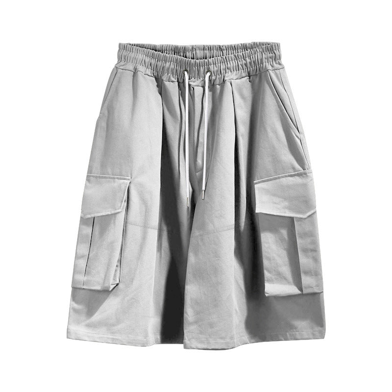 Shorts cargo pratiques pour femmes avec taille élastique et plusieurs poches Chic und Stil