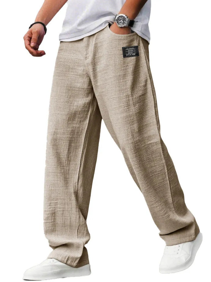 Airy linen pants for men with a comfortable fit Chic and Style