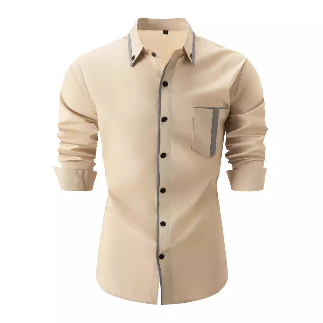 Chemise de loisirs à manches longues pour hommes Chic und Stil