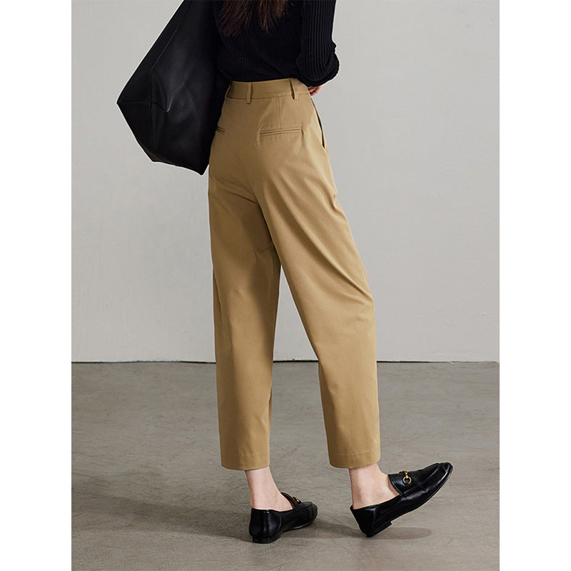 Pantalon taille haute ajusté pour femmes Chic und Stil 1750846998