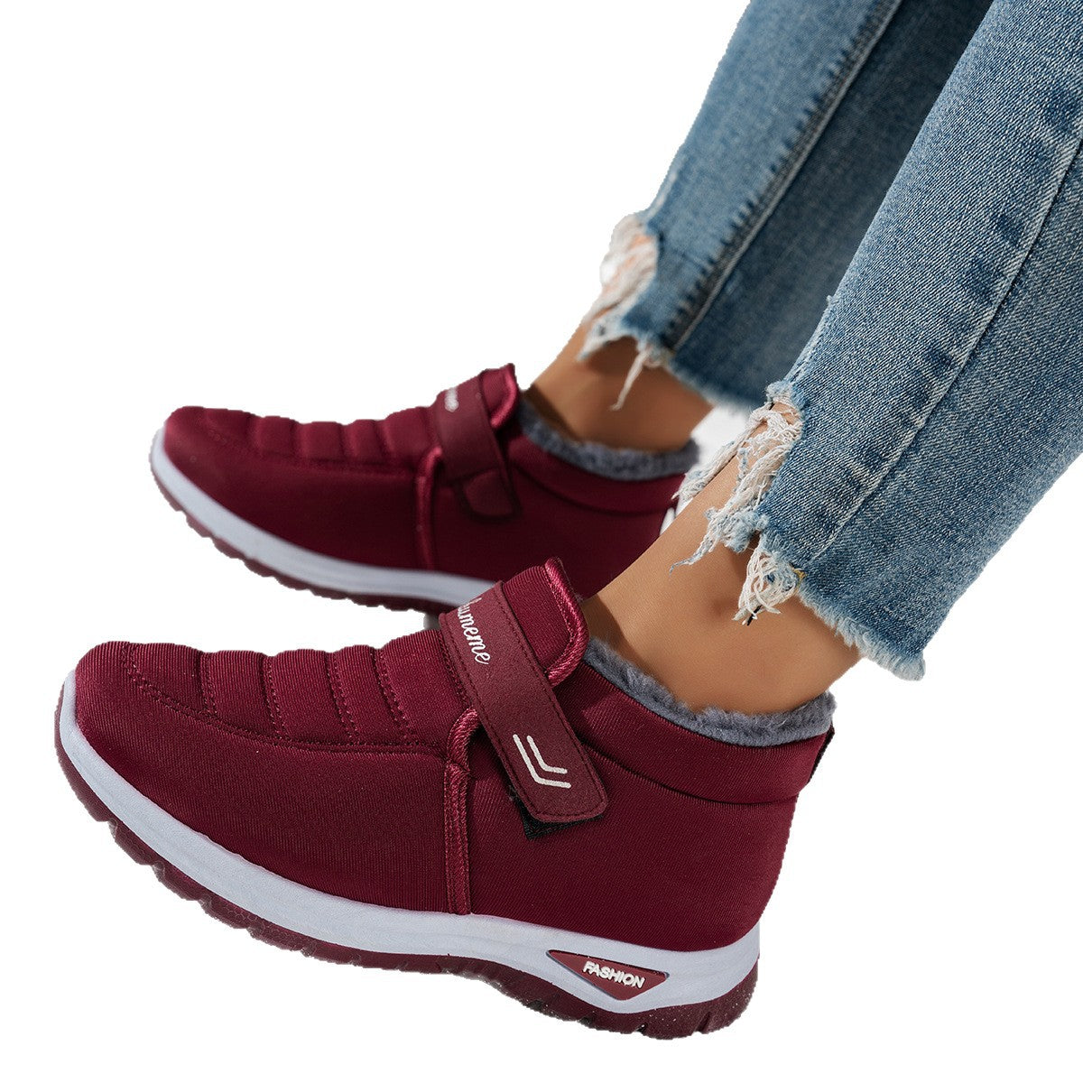 Baskets en polaire pour femmes Chic und Stil