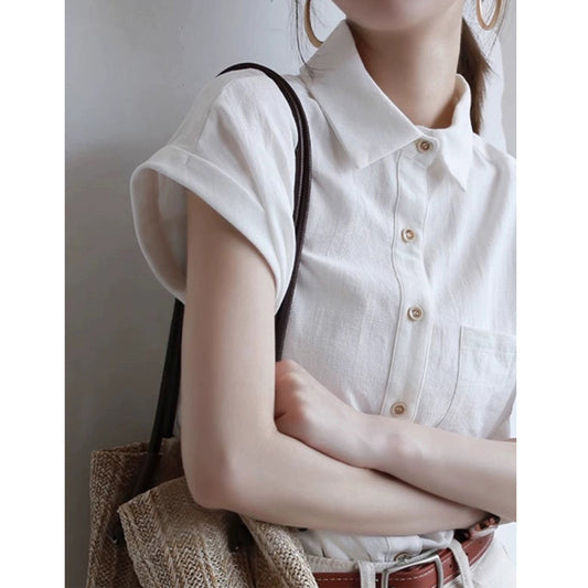 Chemise casual à col pour femmes Chic und Stil