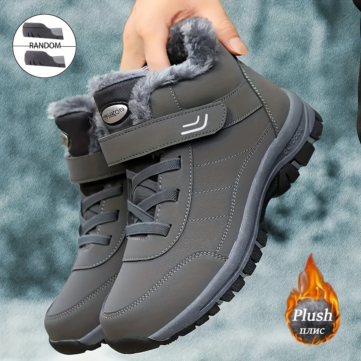 Bottes d'hiver pour femmes avec doublure intérieure chauffante et semelle antidérapante Chic und Stil