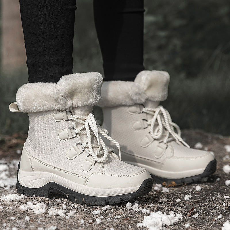 Bottes d'hiver pour femmes avec isolation de haute qualité et semelle antidérapante Chic und Stil