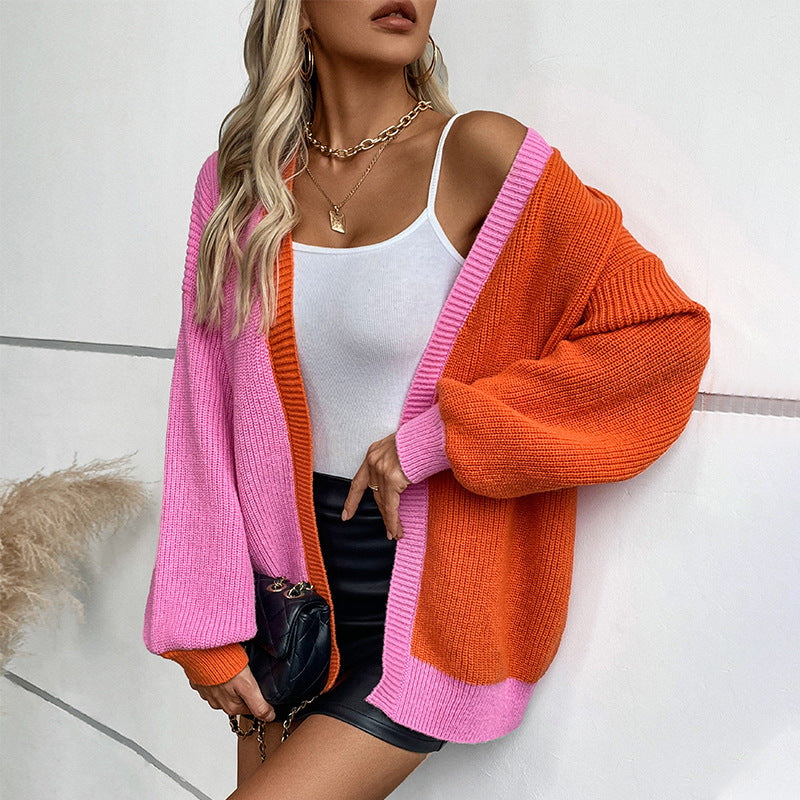 Veste en tricot décontractée pour femmes avec design asymétrique et tricot structuré Chic und Stil