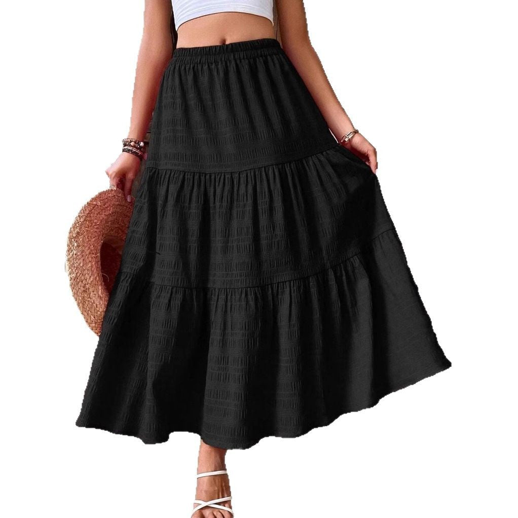 Robe maxi à volants Chic und Stil pour femmes