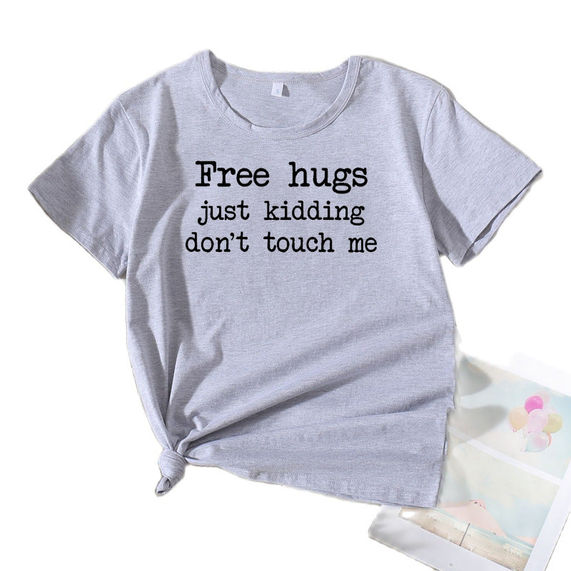 Damen verspieltes Statement T-Shirt Chic und Stil