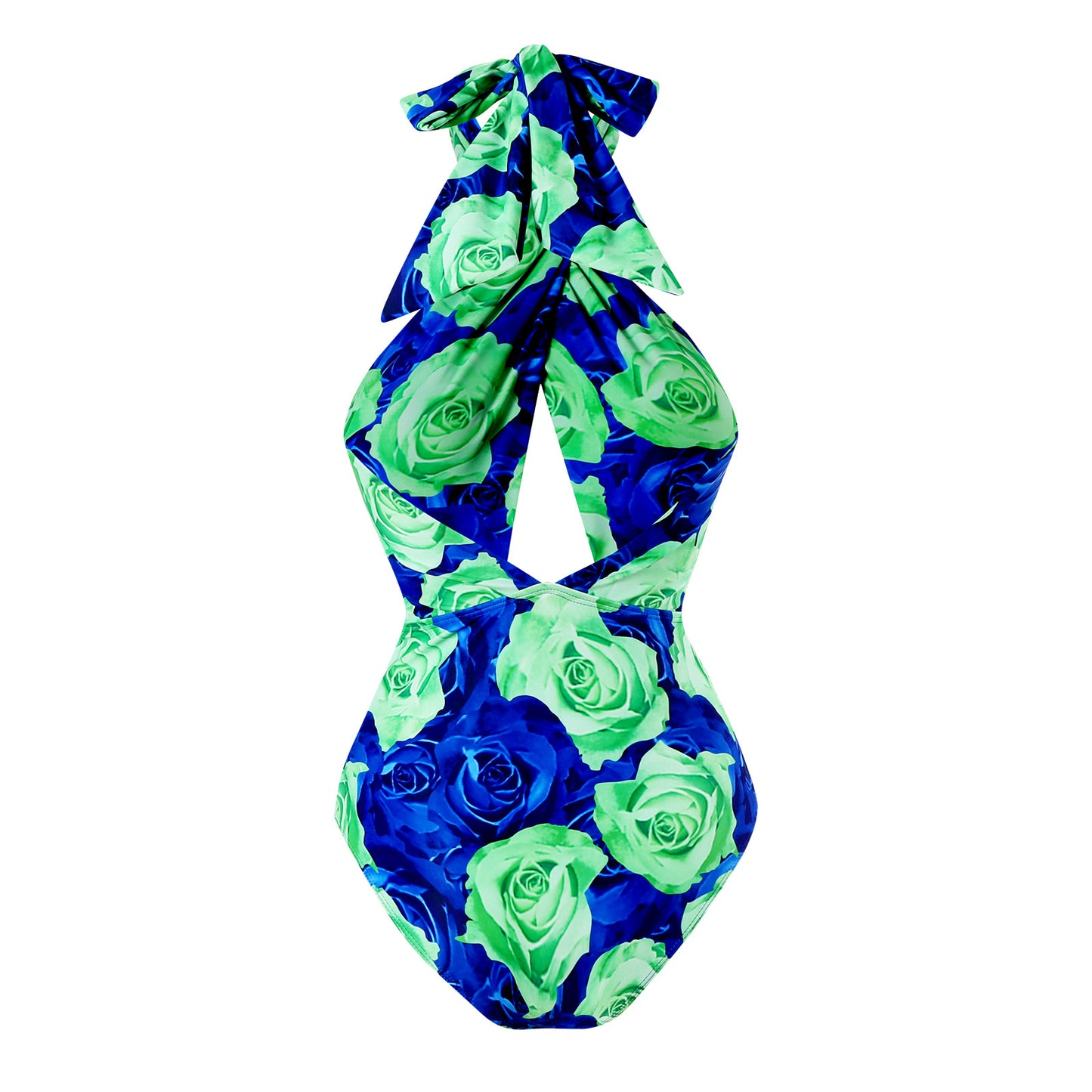 Maillot de bain femme avec jupe enroulée florale Chic und Stil