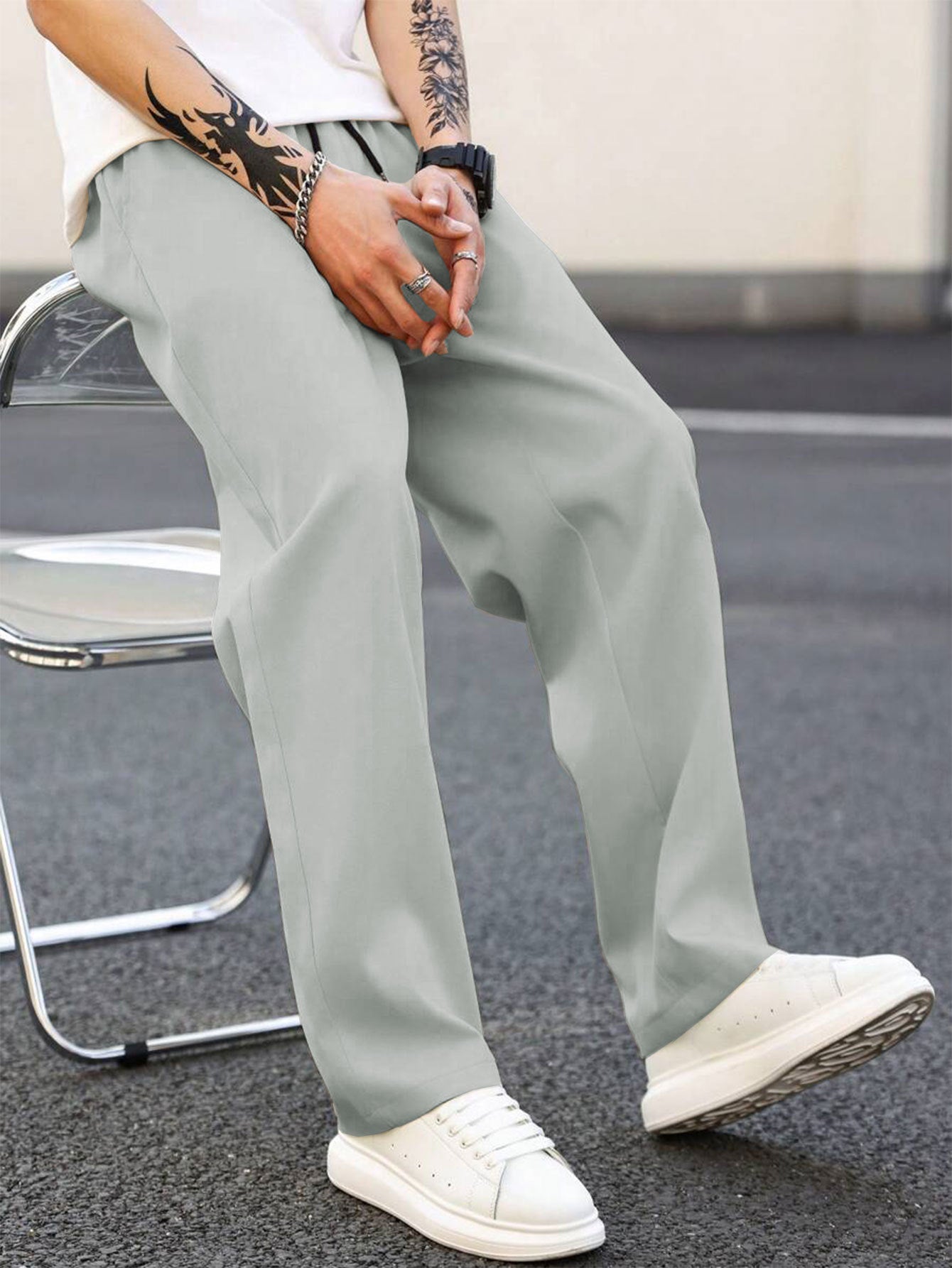 Chic and Stylish Casual and Lightweight Chino Pants for Men
