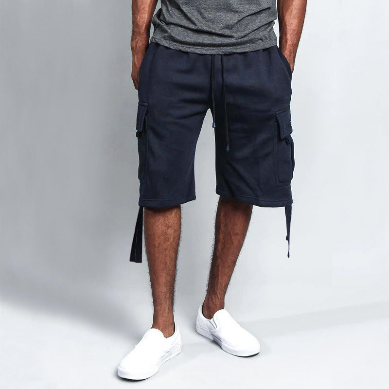 Shorts cargo confortables pour hommes avec poches latérales Chic und Stil