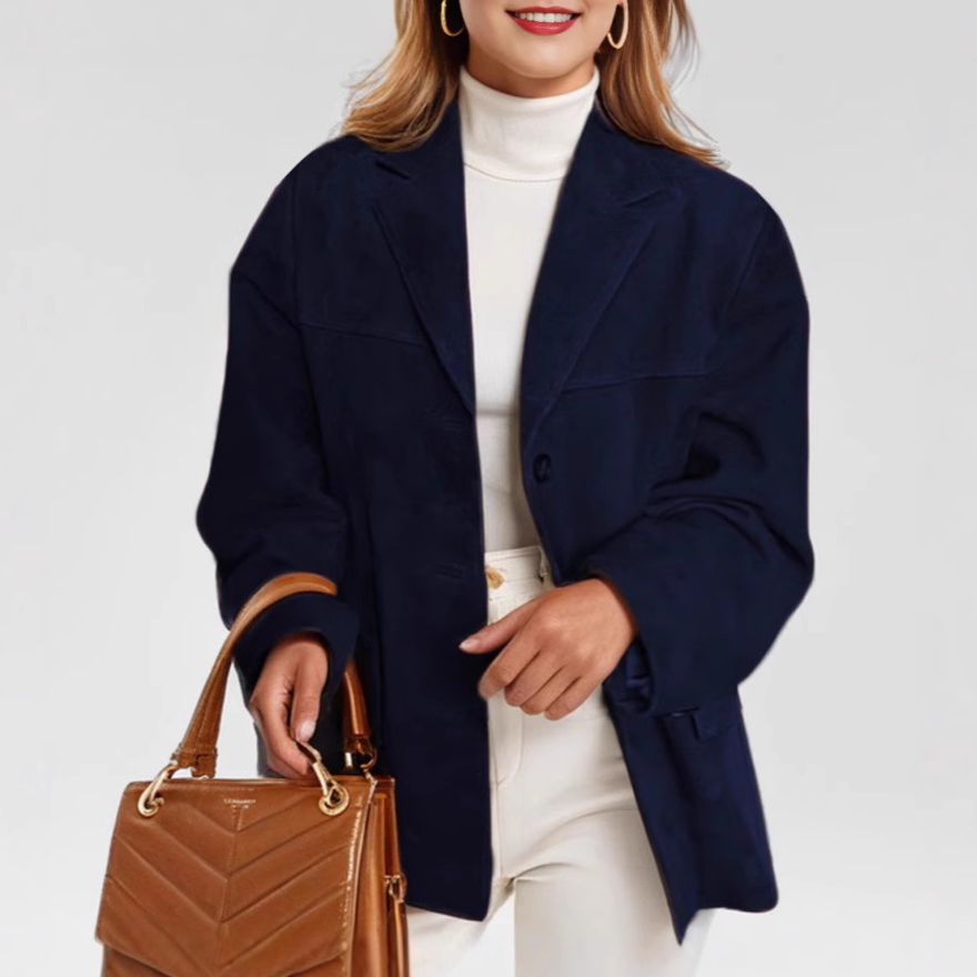 Blazer urbain pour femmes à la coupe décontractée Chic und Stil