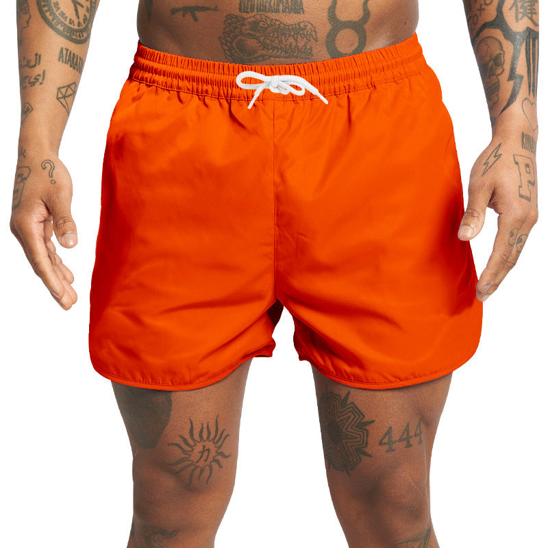 Shorts de bain pour hommes avec taille élastique et poches latérales pratiques Chic und Stil