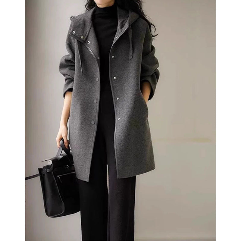 Manteau à capuche confortable pour femmes Chic und Stil