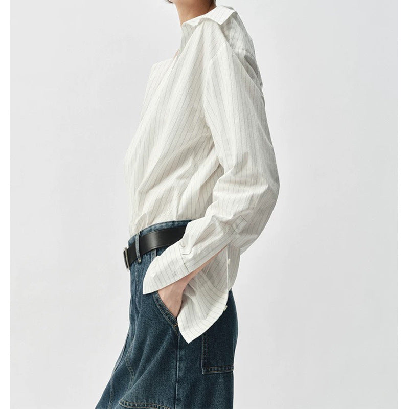 Chemisier Long Sleeve Wrap Over Femme Chic und Stil