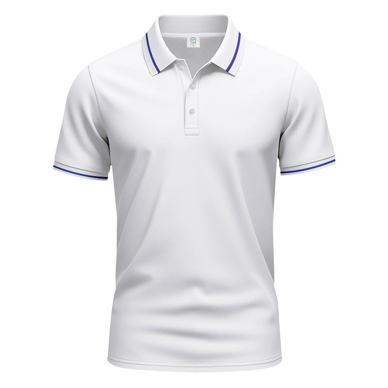 Polo en coton sportif pour dames avec coupe moderne et détails contrastés Chic und Stil