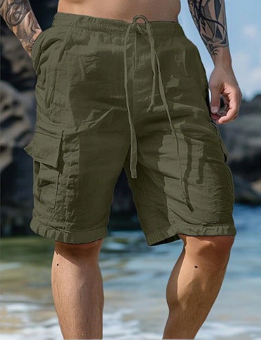 Shorts cargo pour hommes avec plusieurs poches Chic und Stil