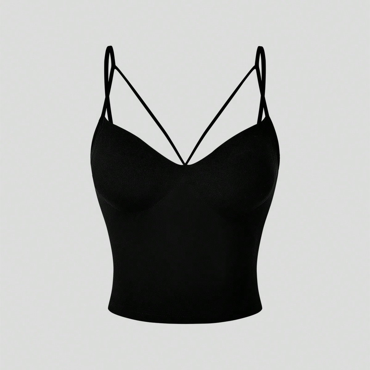 Body pour femmes avec design à double bretelle et texture douce Chic und Stil