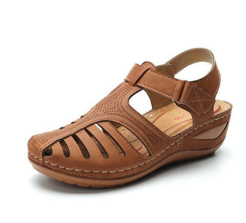Sandales de confort respirantes pour femmes avec sangle réglable et semelle ergonomique Chic und Stil