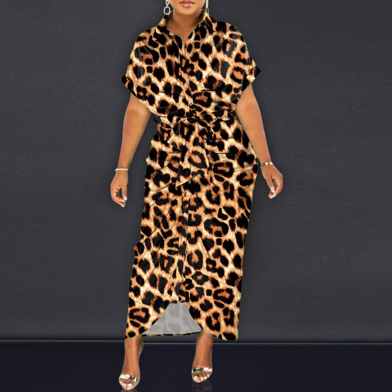 Robe midi en patchwork denim pour dames Chic und Stil