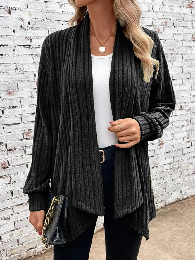 Kimono en gros tricot pour femmes avec coupe décontractée et manches longues Chic und Stil