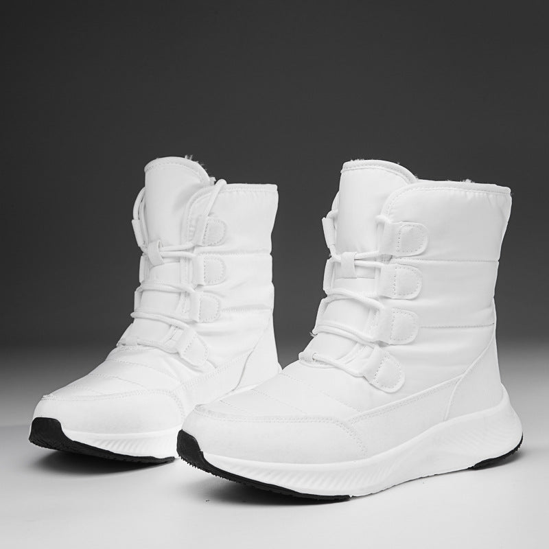 Bottes de sneaks d'hiver pour femmes avec doublure isolante et semelle antidérapante Chic und Stil