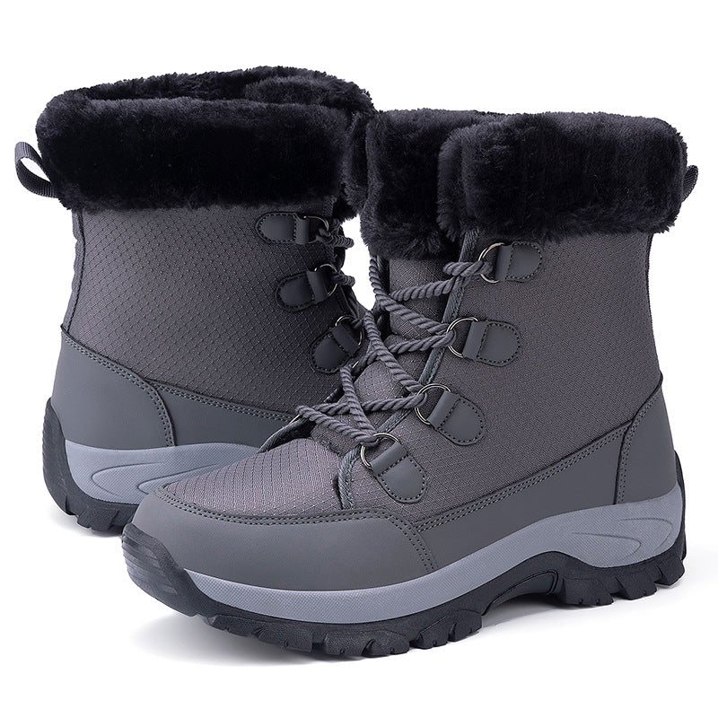 Bottes d'hiver isolées pour femmes avec doublure chaude Chic und Stil