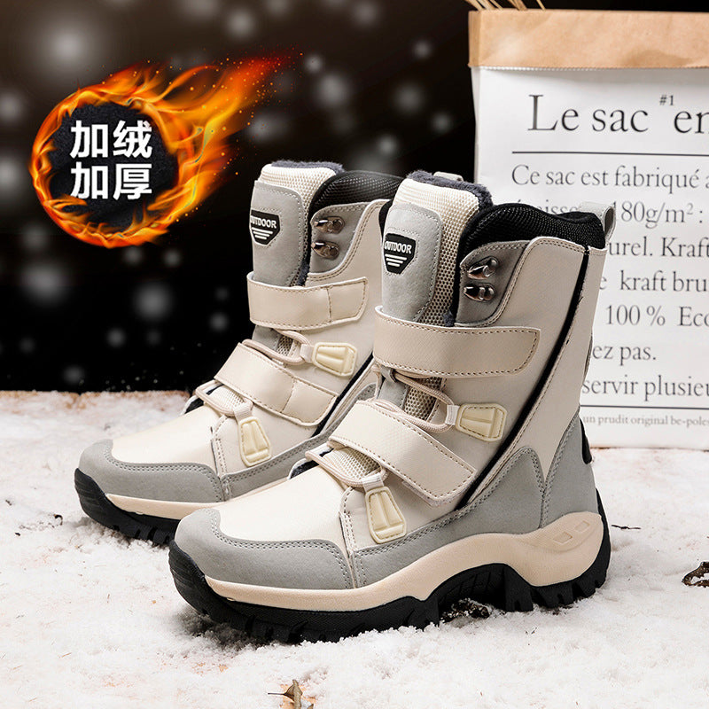 Bottes d'hiver pour femmes avec doublure isolante et semelle antidérapante Chic und Stil