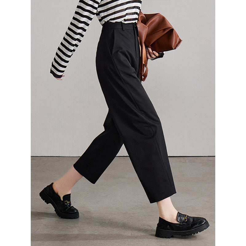Pantalon taille haute ajusté pour femmes Chic und Stil 1750846998