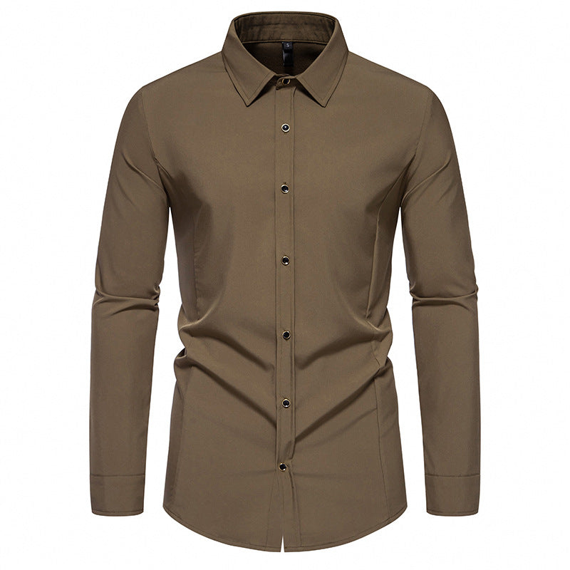 Chemise à manches longues tendance pour hommes avec une coupe élégante Chic und Stil