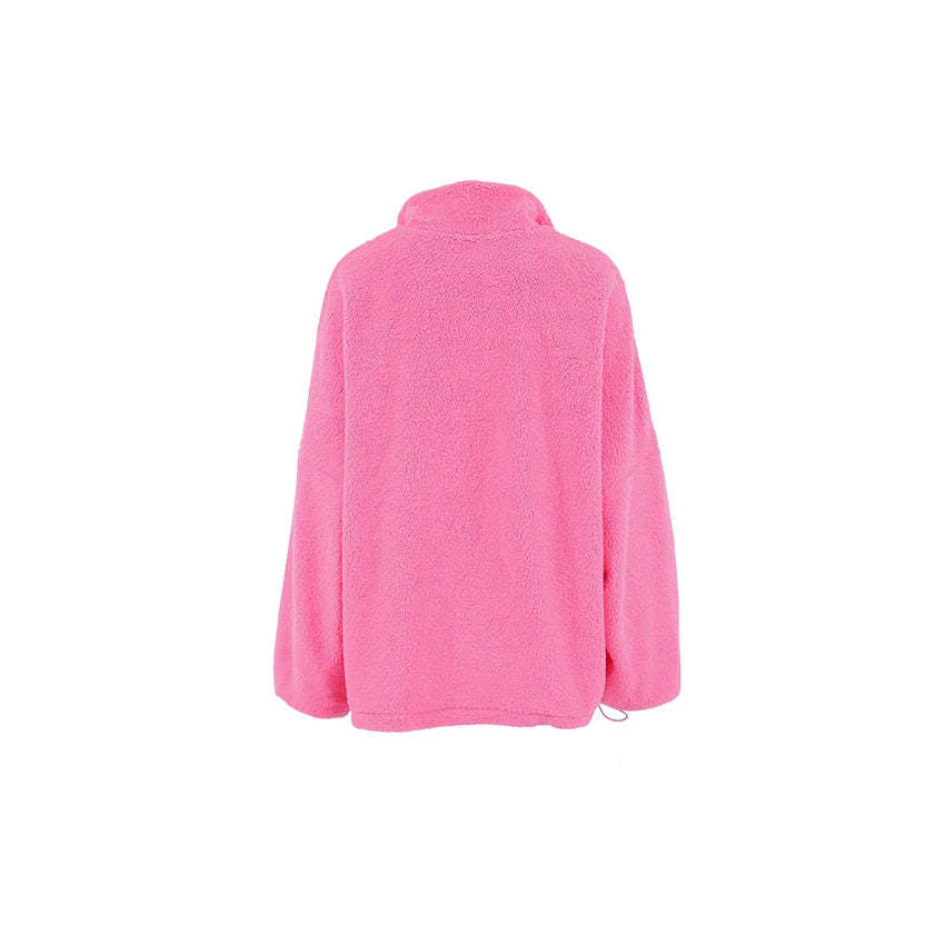 Casual fleece pullover for women Chic und Stil