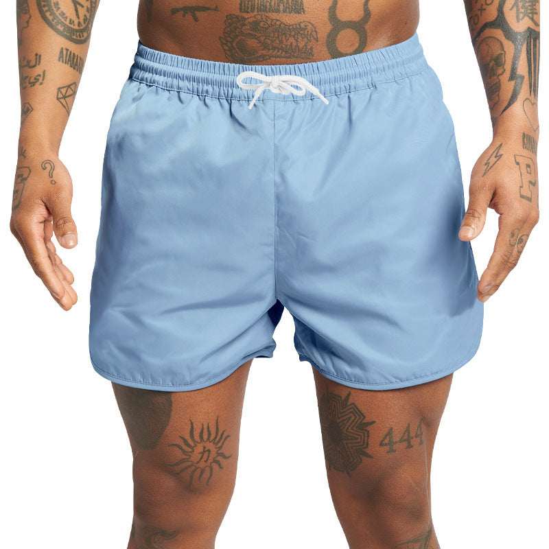Shorts de bain pour hommes avec taille élastique et poches latérales pratiques Chic und Stil