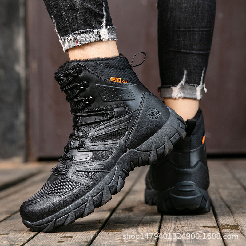 Bottes de trekking d'hiver pour femmes avec doublure isolante et semelle antidérapante Chic und Stil