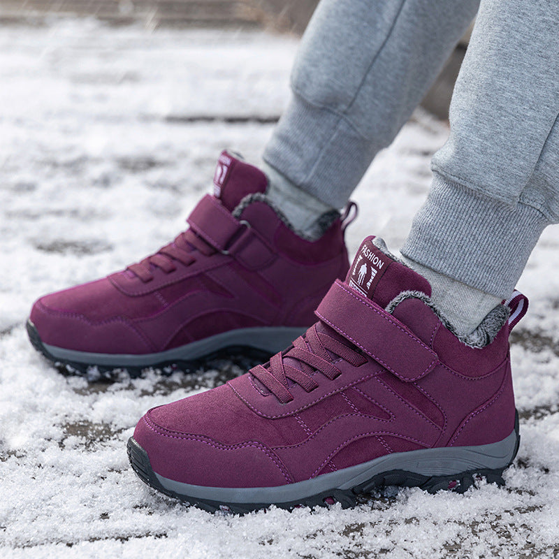 Chaussures de randonnée isolées pour femmes avec semelle antidérapante et solution de velcro pratique Chic und Stil