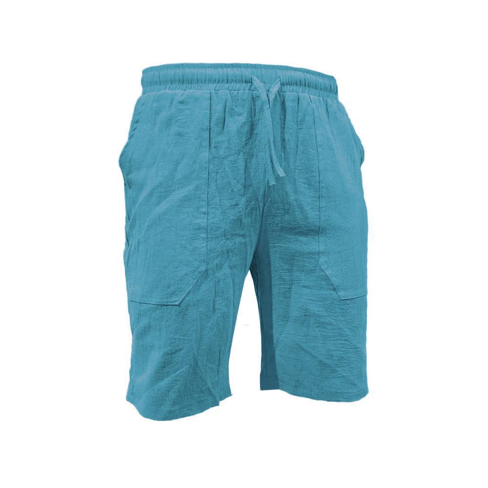 Pantalons de loisirs légers pour hommes en lin respirant Chic und Stil